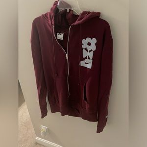 Flower Pot Nike Zip Up Hoodie